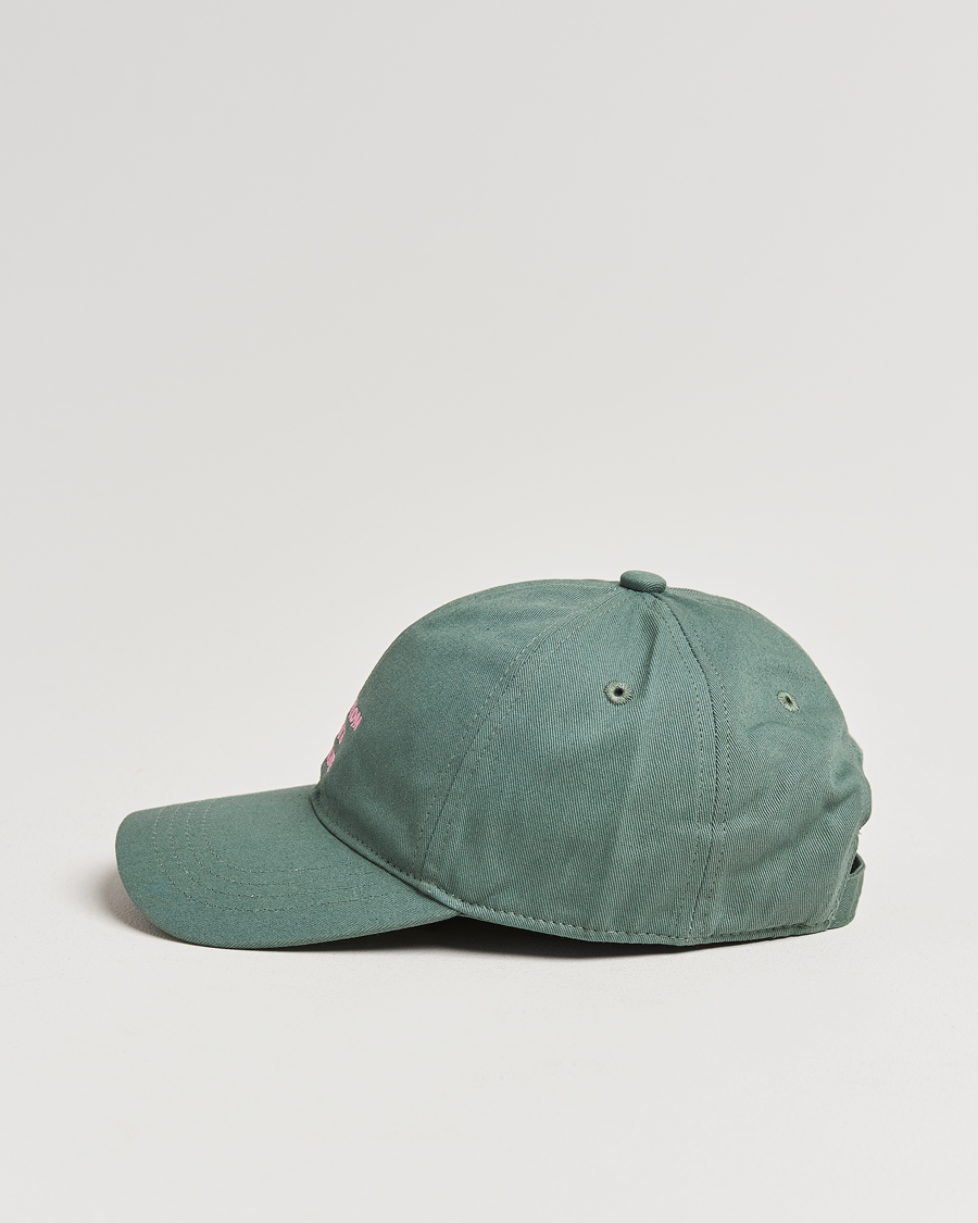 Uomini | Drôle de Monsieur Slogan Baseball Cap Water Green | Drôle de Monsieur | Slogan Baseball Cap Water Green