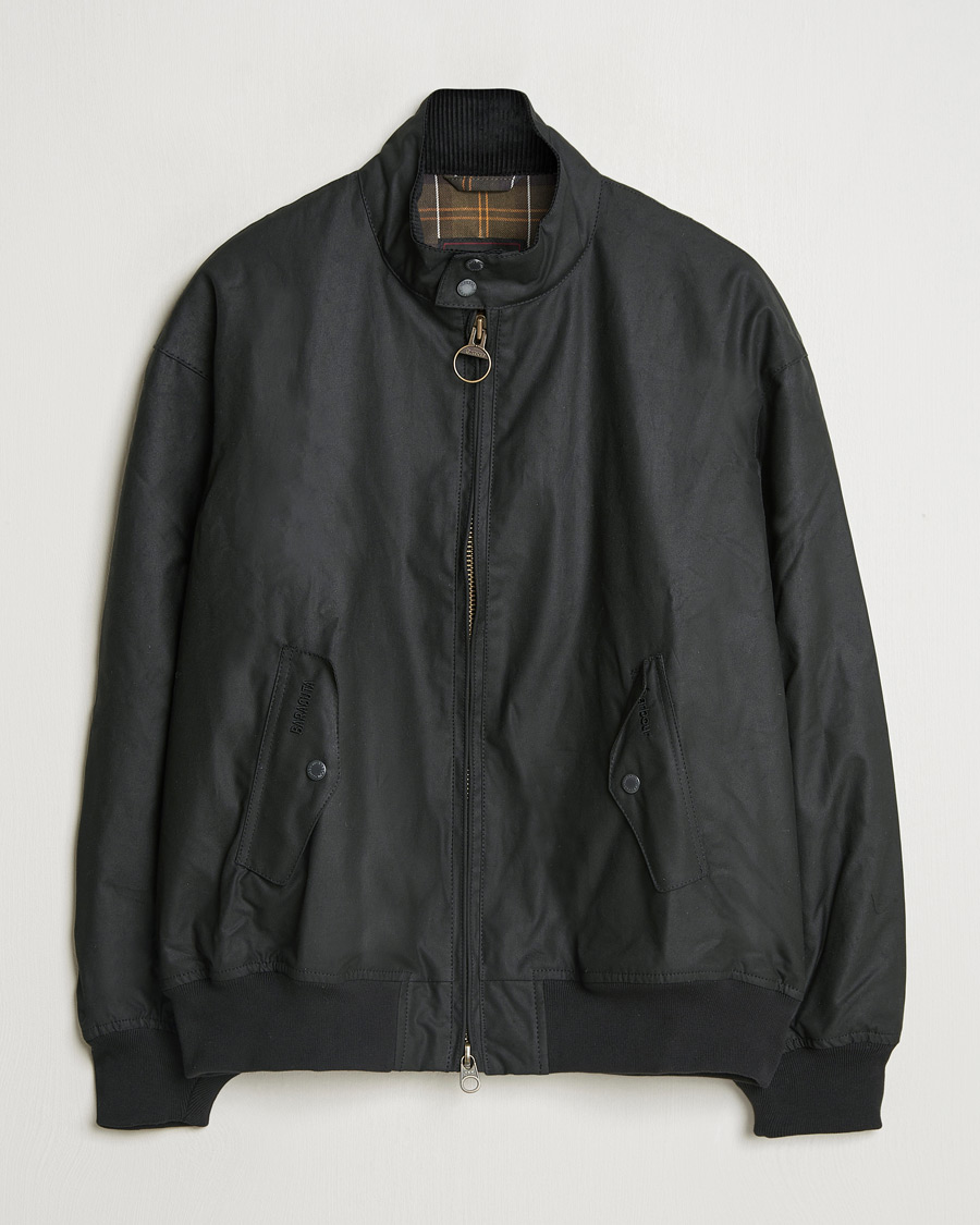 Uomini | Giacche | Baracuta | x Barbour Wax Jacket Black