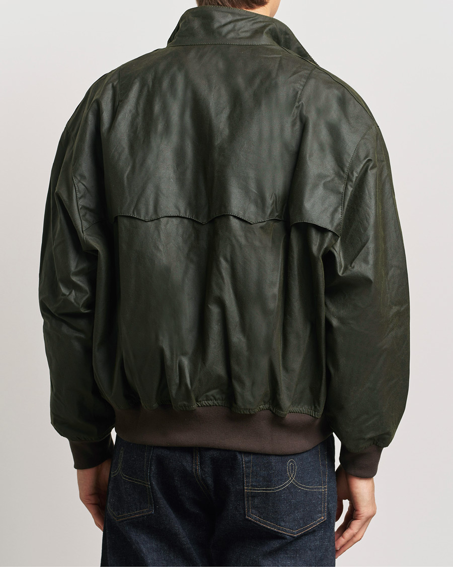 Uomini | Giacche | Baracuta | x Barbour Wax Jacket Olive
