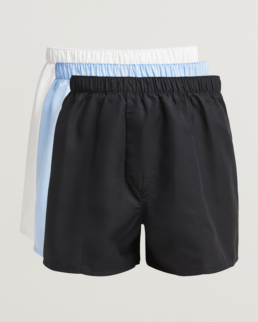 Uomini | Biancheria intima | CDLP | 3-Pack Boxer Shorts Classic Black/White/Sky Blue