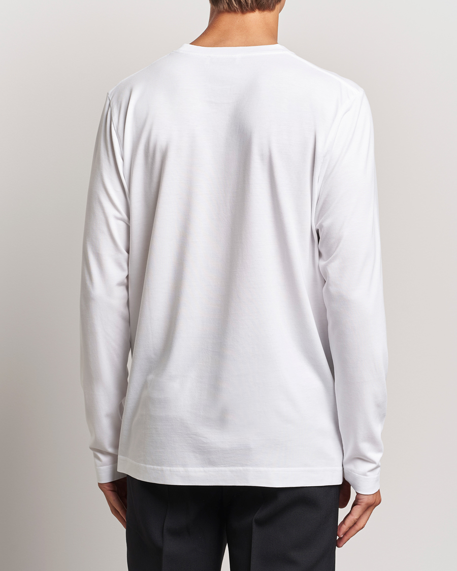 Uomini | T-shirt | CDLP | Midweight Long Sleeve T-Shirt White
