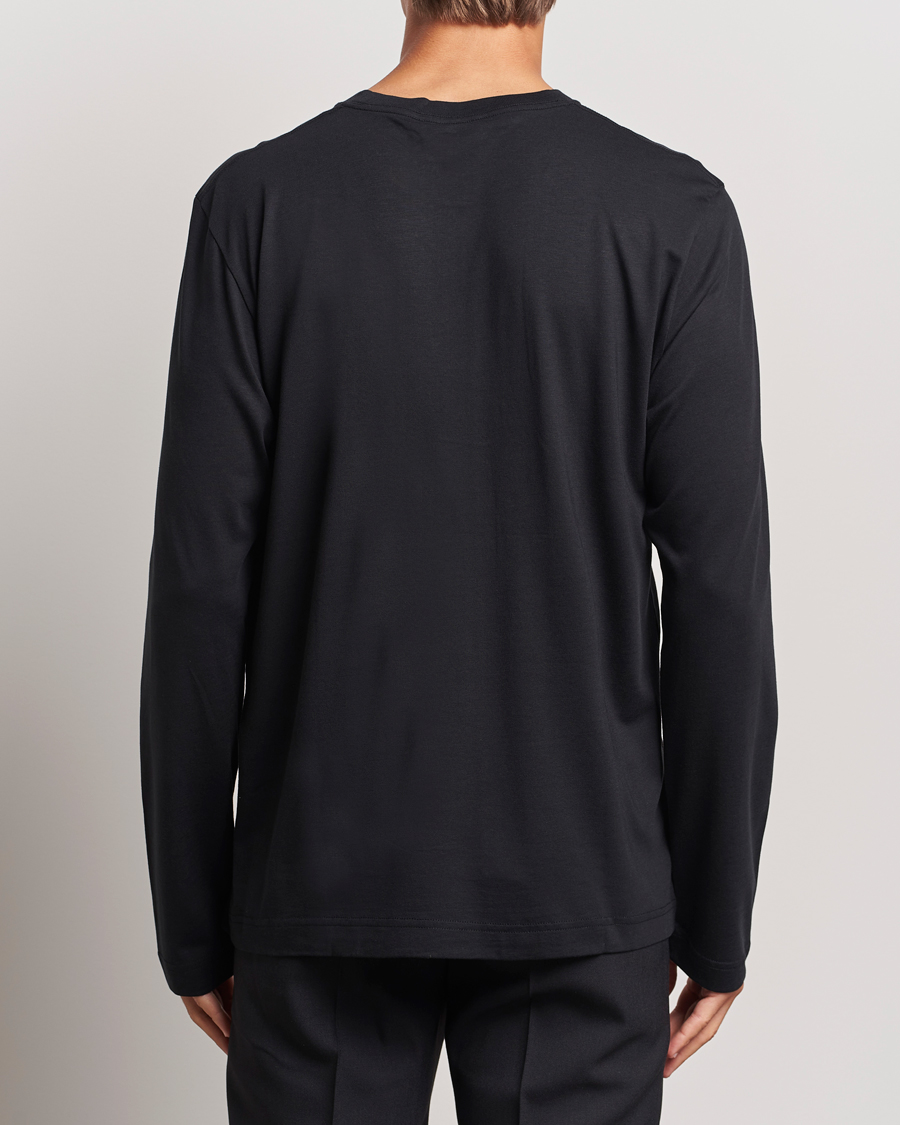 Uomini | T-shirt | CDLP | Midweight Long Sleeve T-Shirt Black