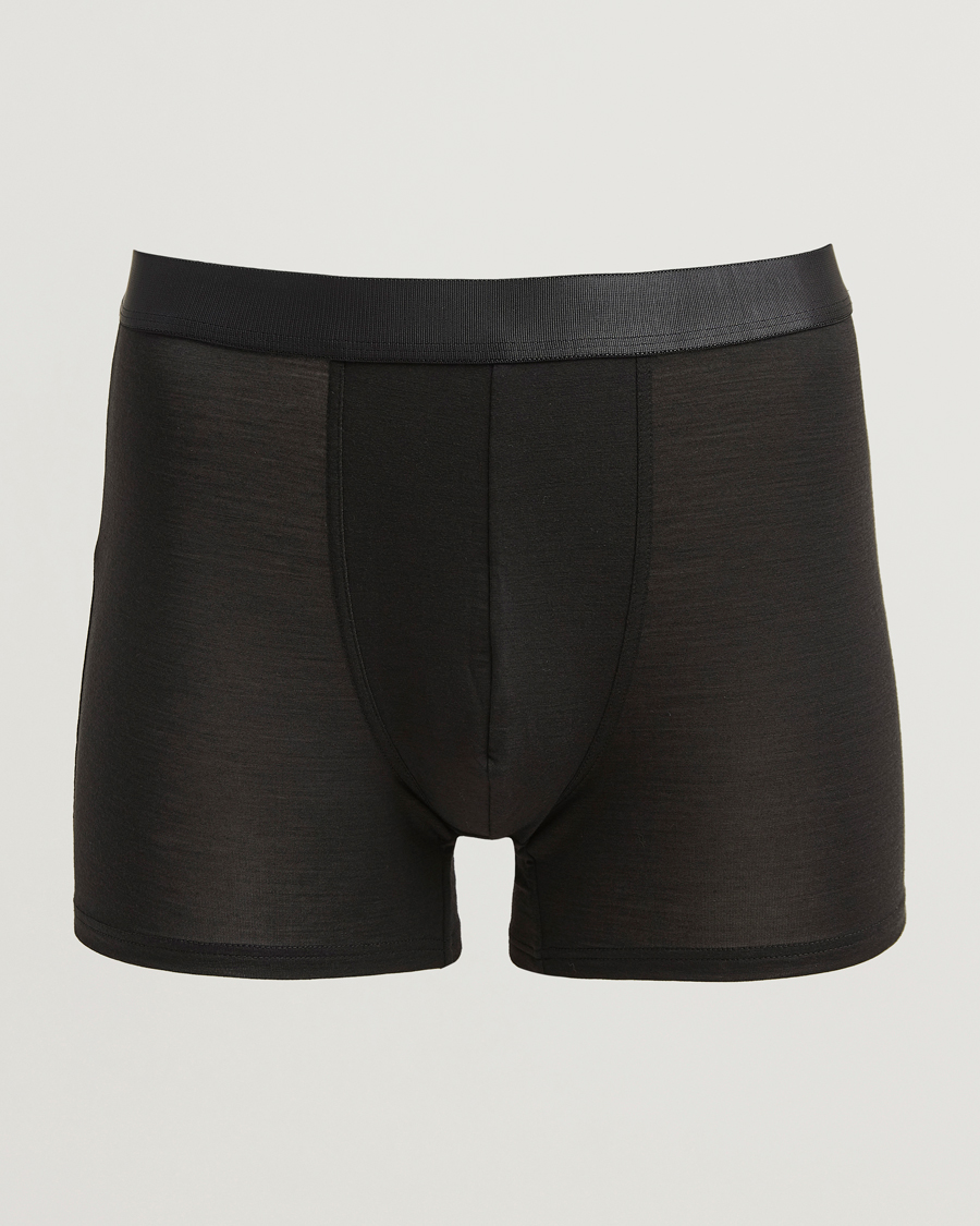Uomini | Biancheria intima | CDLP | Wool Boxer Brief Black