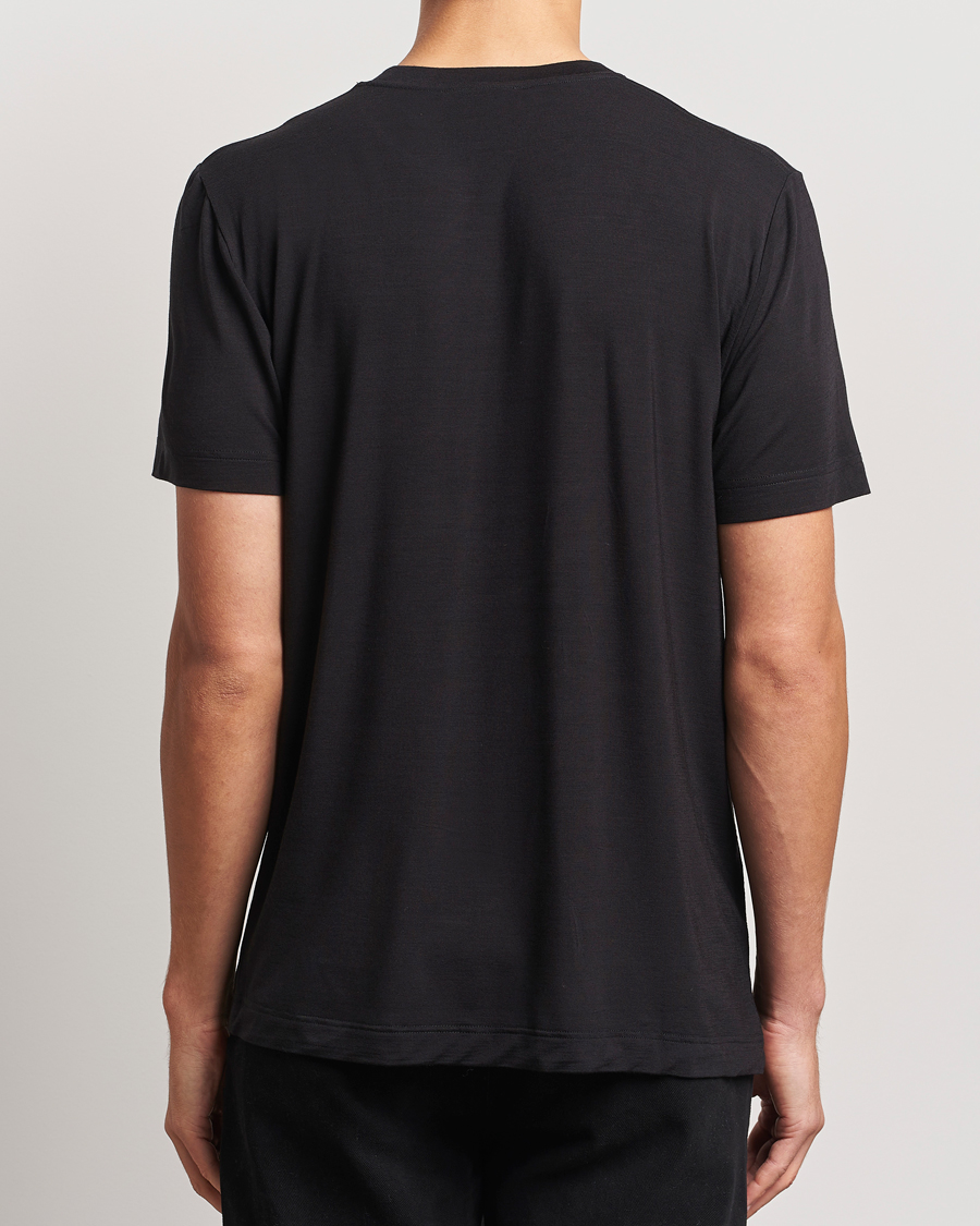 Uomini | T-shirt | CDLP | Wool T-Shirt Black