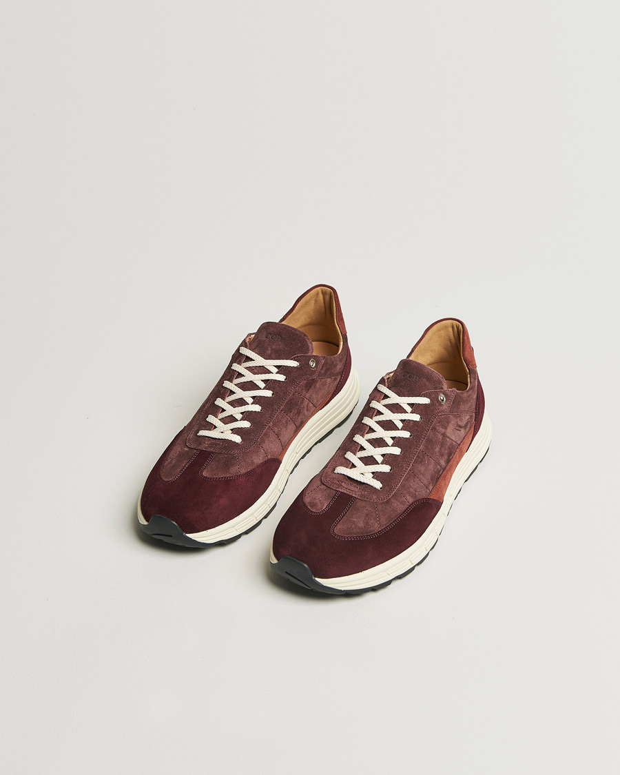 Uomini | CQP Renna Suede Runner Burgundy | CQP | Renna Suede Runner Burgundy