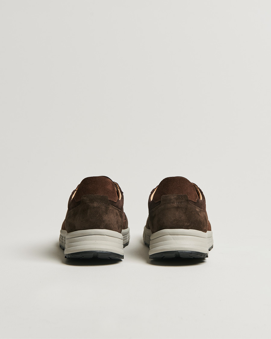 Uomini | Sneakers | CQP | Renna Suede Runner Dark Brown
