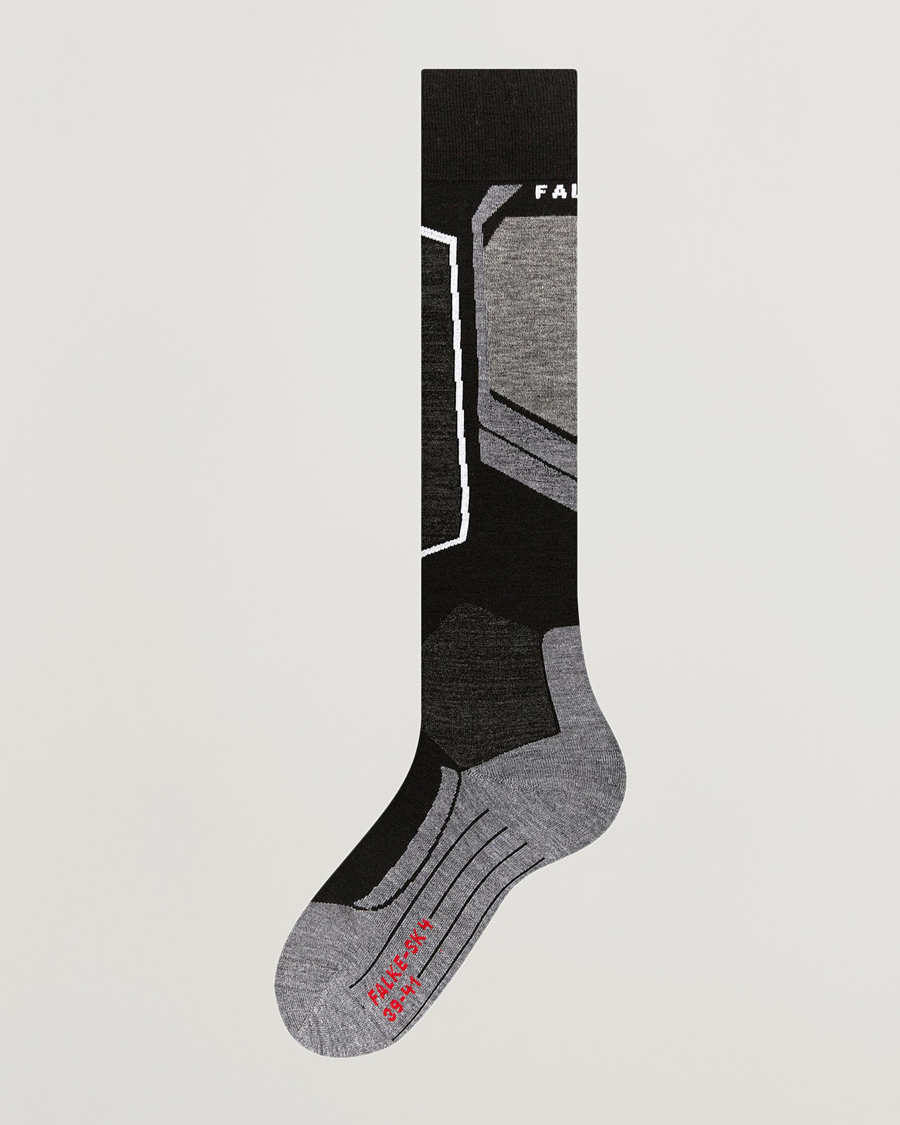 Uomini | Biancheria intima | Falke Sport | SK4 Advanced Skiing Knee High Socks Black Mix