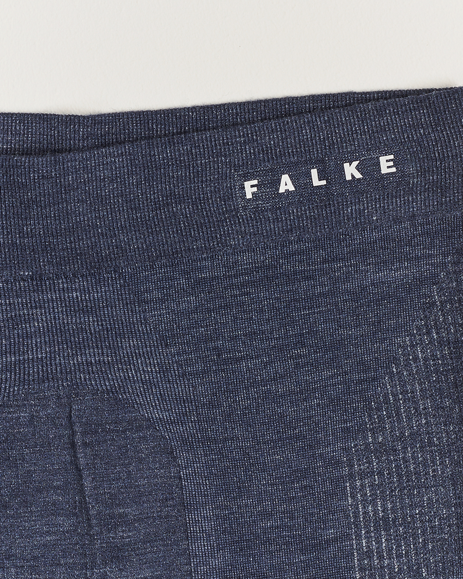 Uomini | Biancheria intima | Falke Sport | Wool Tech Tights Space Blue