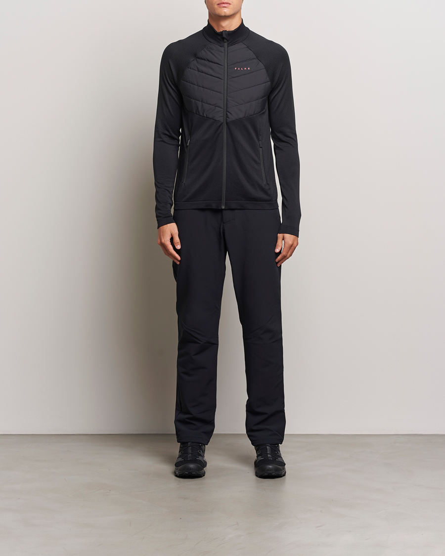 Uomini | Maglieria | Falke Sport | Running Jacket Black