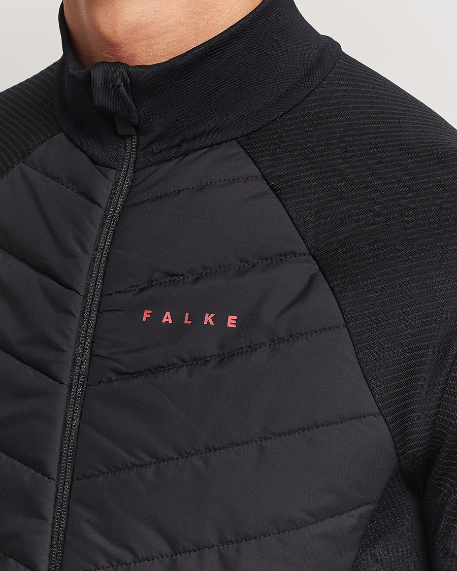 Uomini | Maglieria | Falke Sport | Running Jacket Black