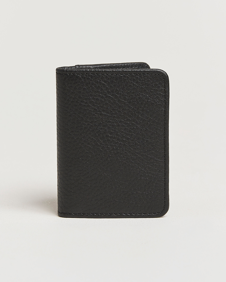 Uomini | Portafogli | Loake Shoemakers | Fenchurch Grained Leather Card Holder Black