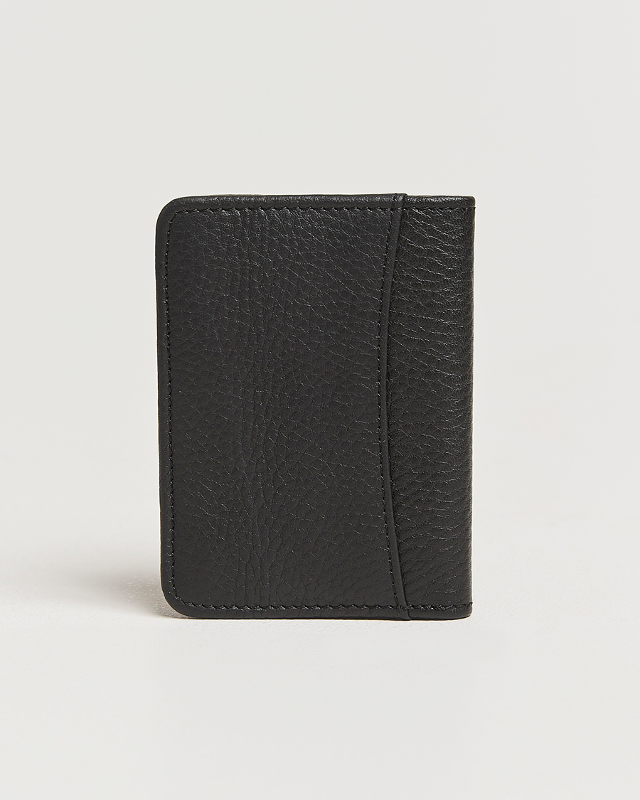 Uomini | Portafogli | Loake Shoemakers | Fenchurch Grained Leather Card Holder Black