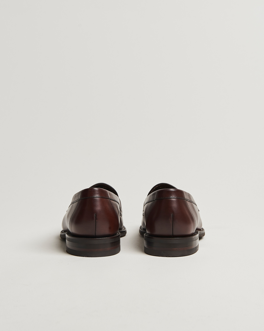 Uomini | Mocassini | Loake Shoemakers | Loake 1880 Imperial Penny Loafer Dark Brown