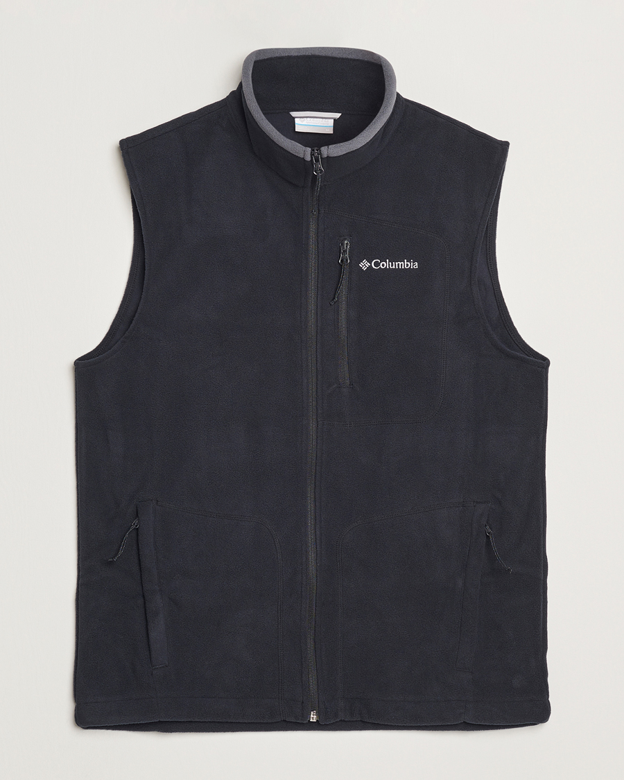 Uomini | Gilet | Columbia | Fast Trek Full Zip Fleece Vest Black