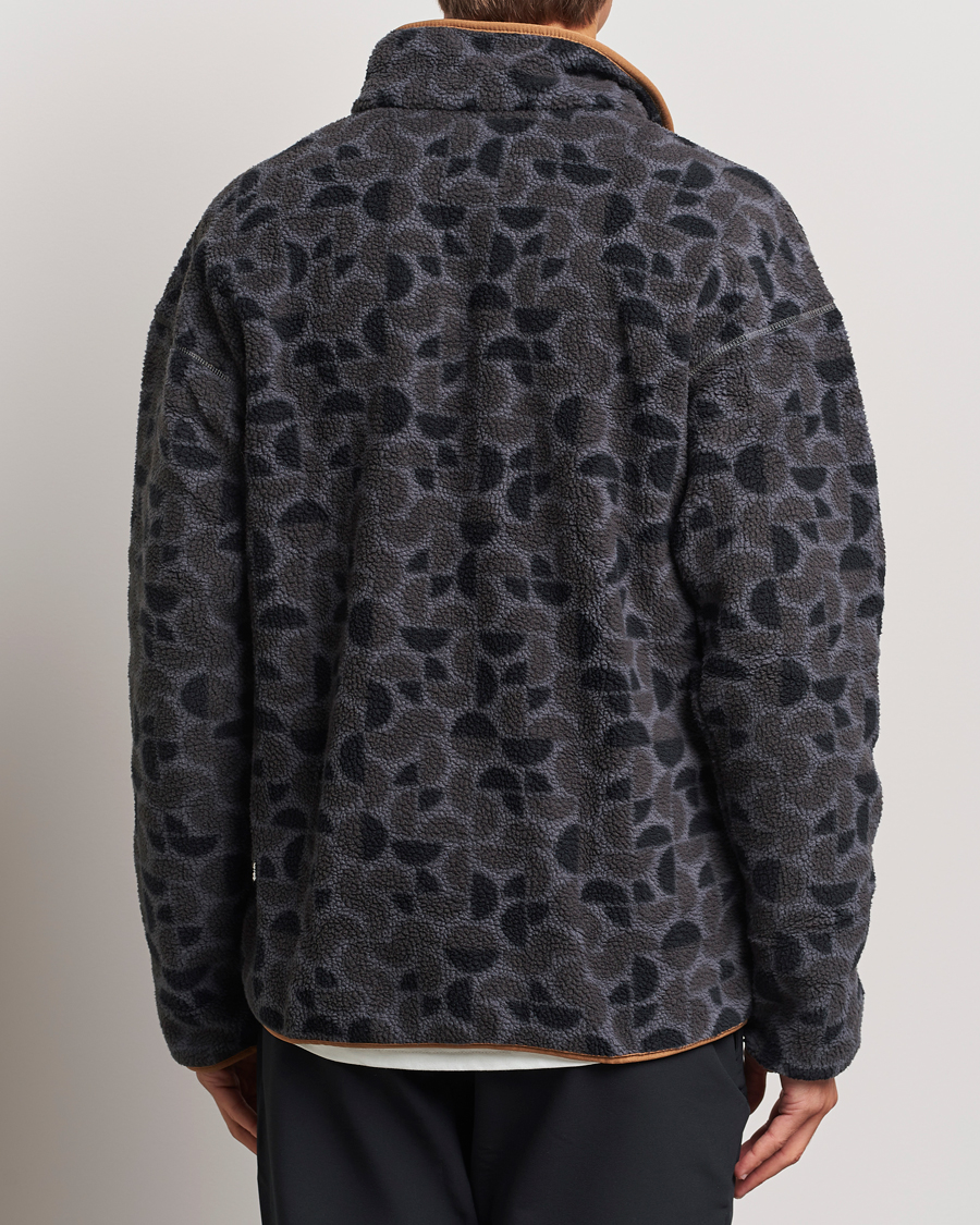 Uomini | Maglieria | Columbia | Helvetia Printed Half Snap Fleece Black