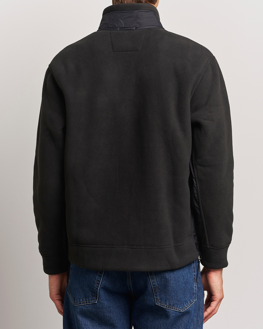Uomini | Maglieria | C.P. Company | Metropolis Polar Fleece Pertex Zip Black