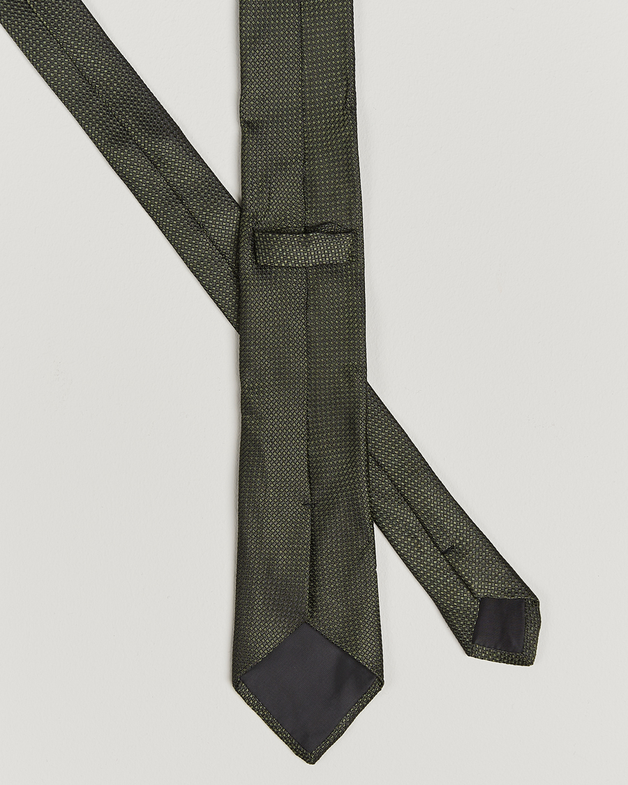 Uomini | Cravatte | Morris | Structure Tie Olive