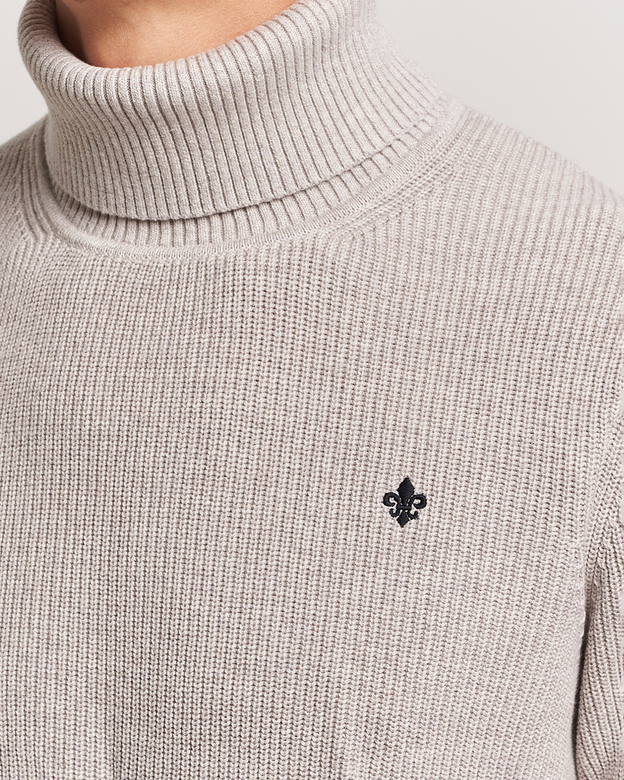 Uomini | Maglieria | Morris | Bernard Cotton Rollneck Khaki