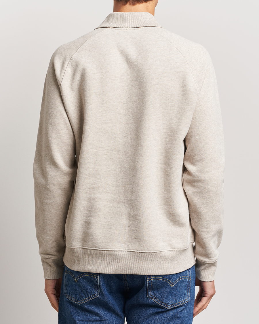 Uomini | Maglieria | Morris | Maryon Half Zip Sweatshirt Khaki
