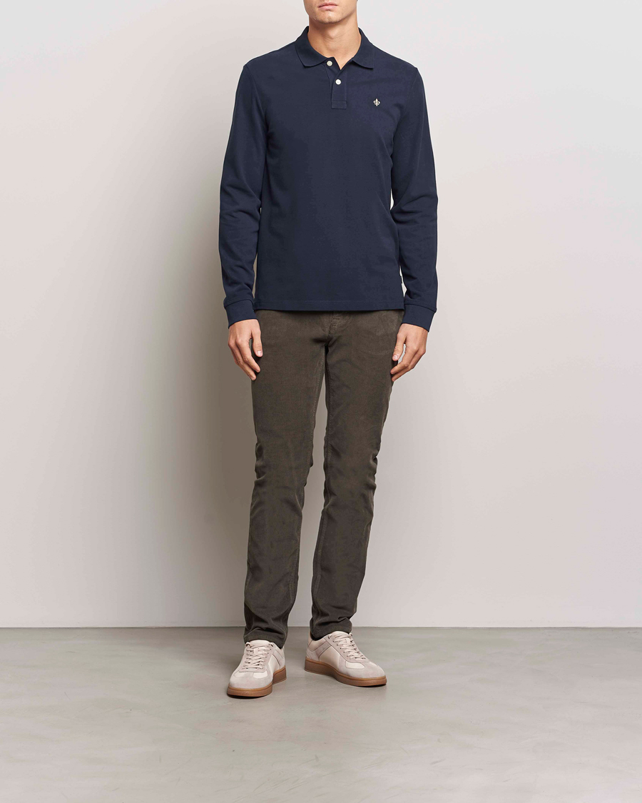 Uomini | Pantaloni | Morris | James Corduroy 5-Pocket Pant Olive