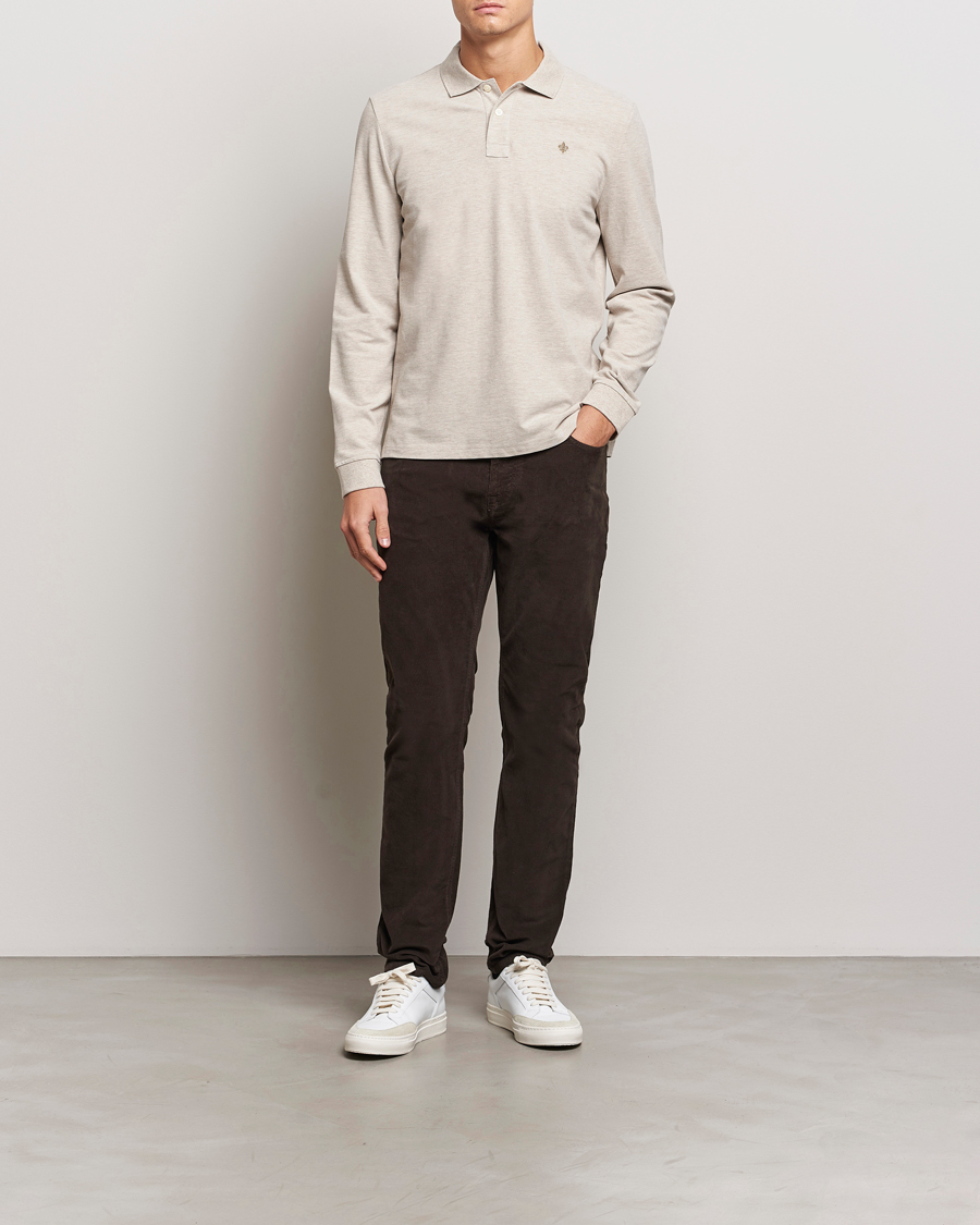 Uomini | Pantaloni | Morris | James Corduroy 5-Pocket Pant Brown