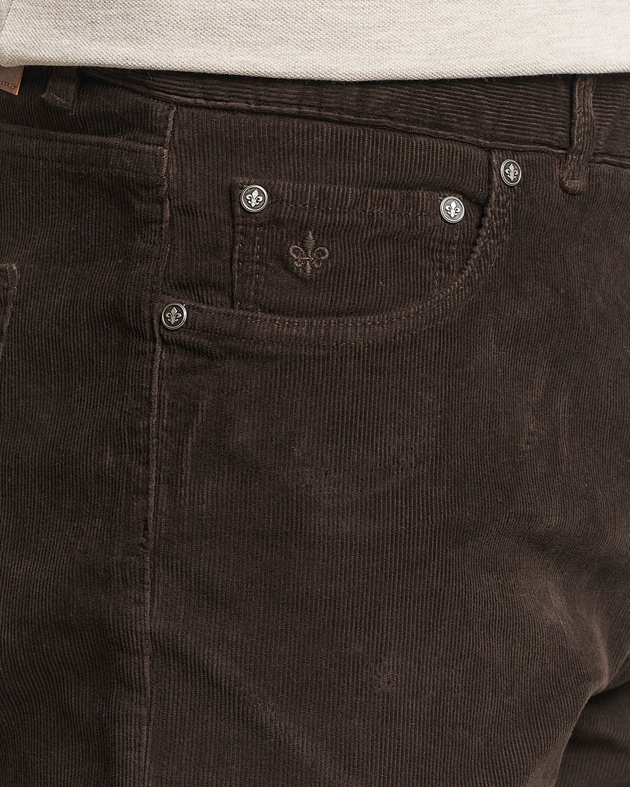 Uomini | Pantaloni | Morris | James Corduroy 5-Pocket Pant Brown