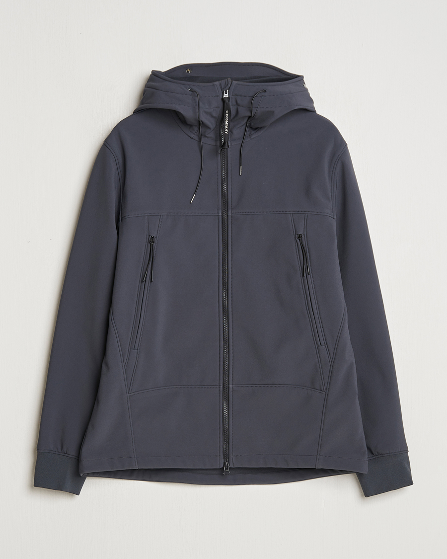 Uomini | Giacche | C.P. Company | CP Shell Hooded Jacket Grey Black