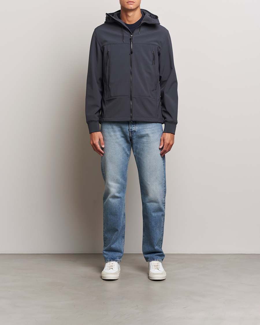 Uomini | Giacche | C.P. Company | CP Shell Hooded Jacket Grey Black