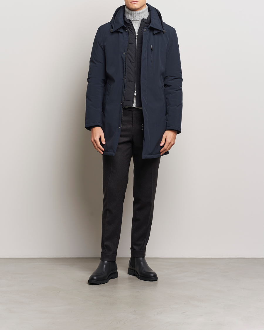 Uomini | Giacche | Oscar Jacobson | Wynter Padded Jacket Navy