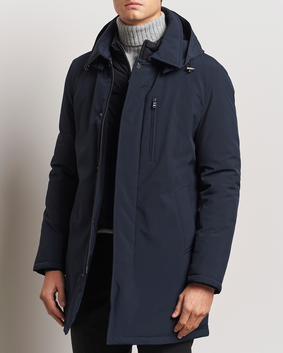Uomini | Giacche | Oscar Jacobson | Wynter Padded Jacket Navy