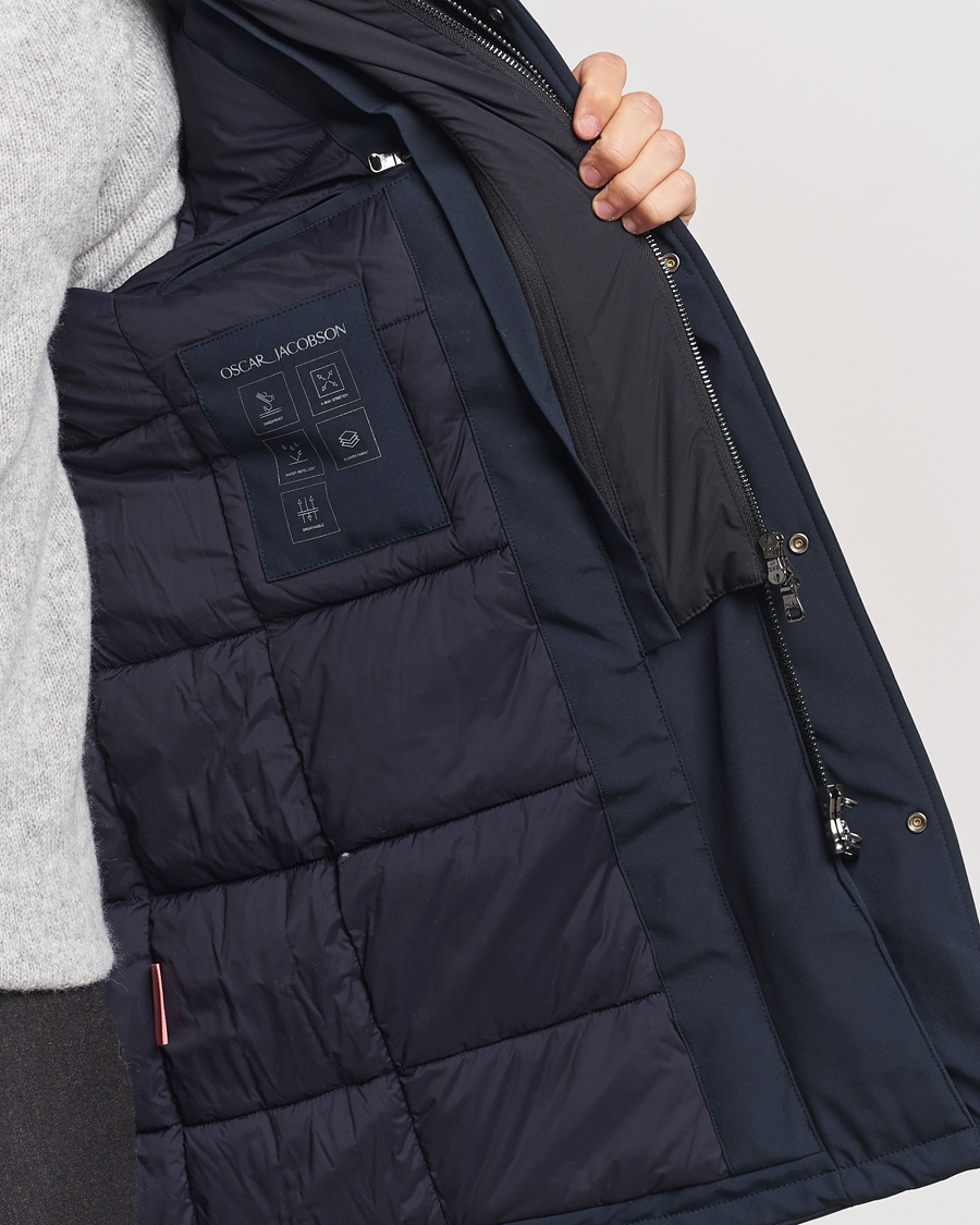 Uomini | Giacche | Oscar Jacobson | Wynter Padded Jacket Navy