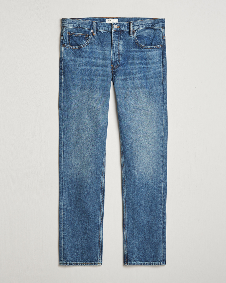 Uomini | Jeans | FRAME | The Straight Jeans Blue Gold