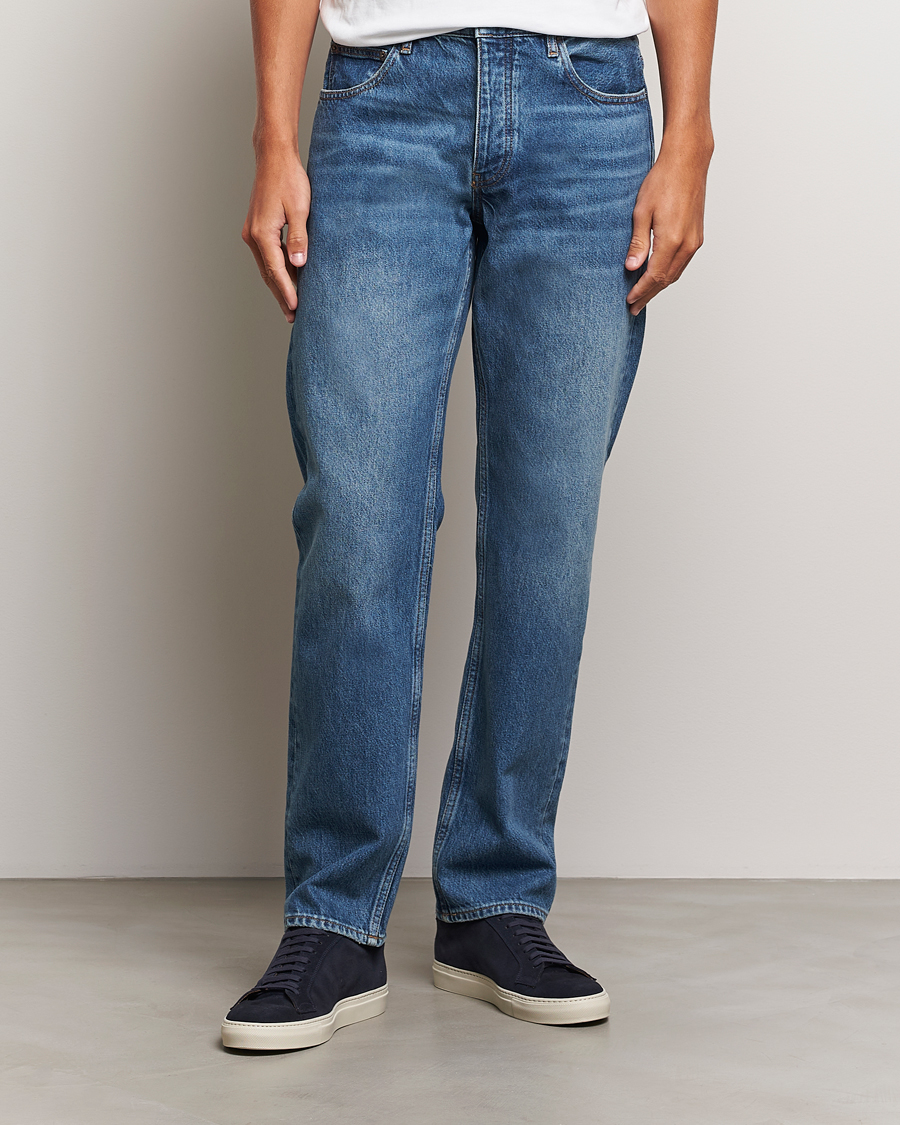 Uomini | Jeans | FRAME | The Straight Jeans Blue Gold