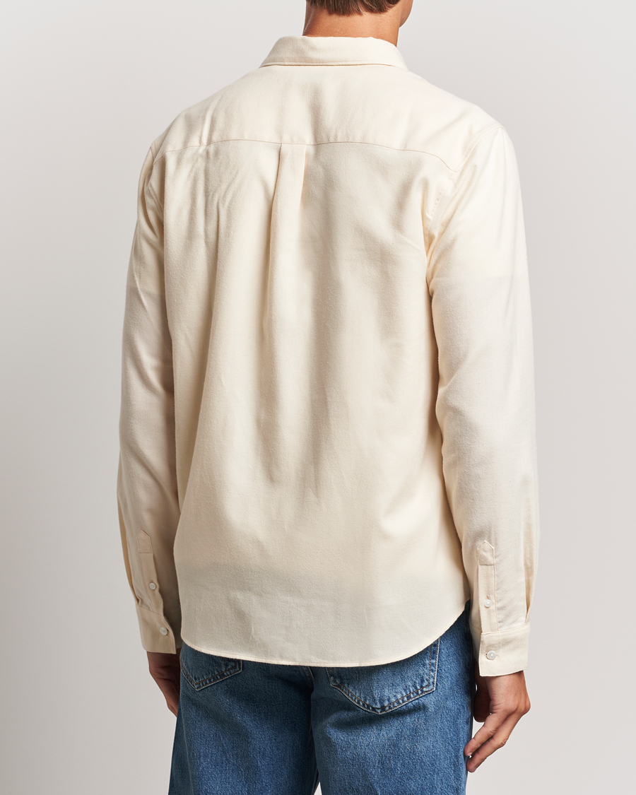 Uomini | Camicie | FRAME | Double Pocket Wool Blend Shirt Off White