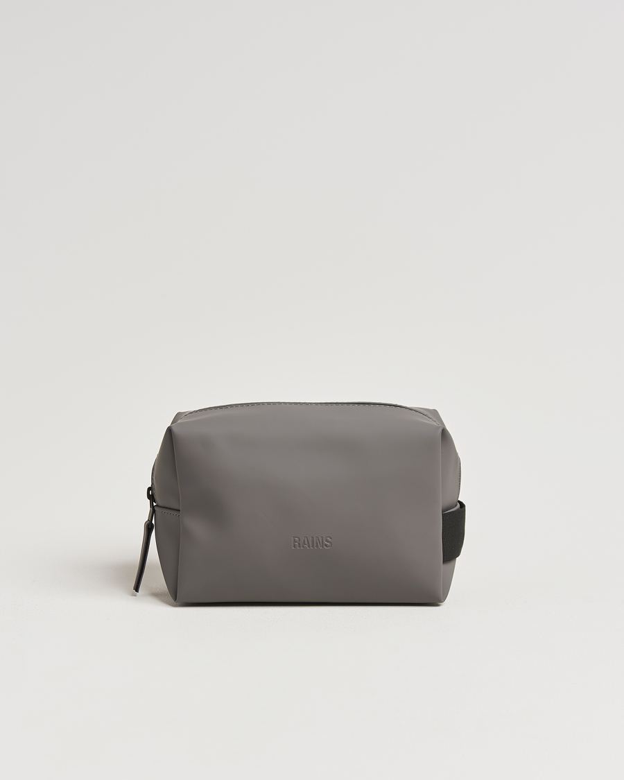 Uomini | RAINS Washbag Small Grey | RAINS | Washbag Small Grey