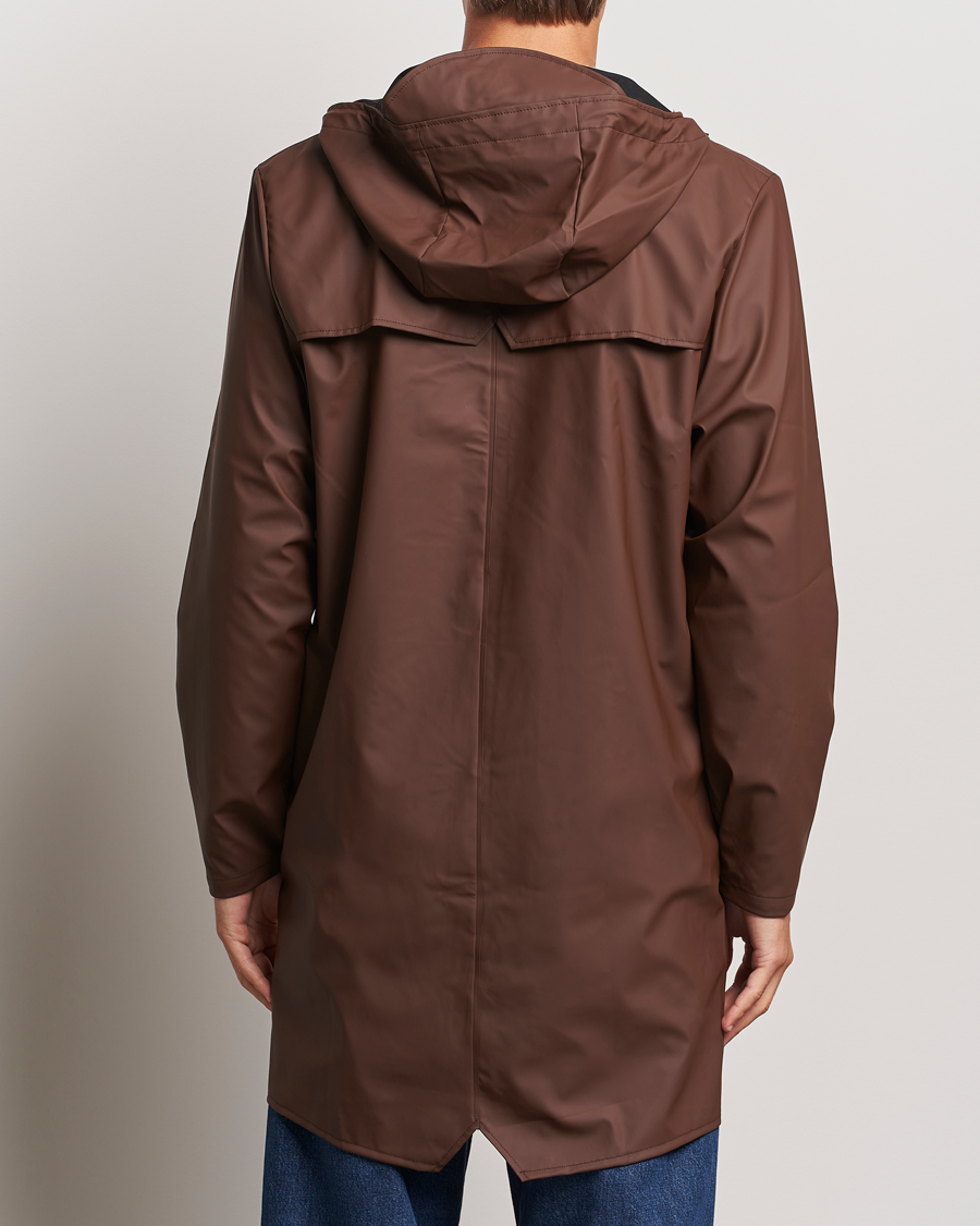 Uomini | Giacche | RAINS | Long Jacket Frame Brown