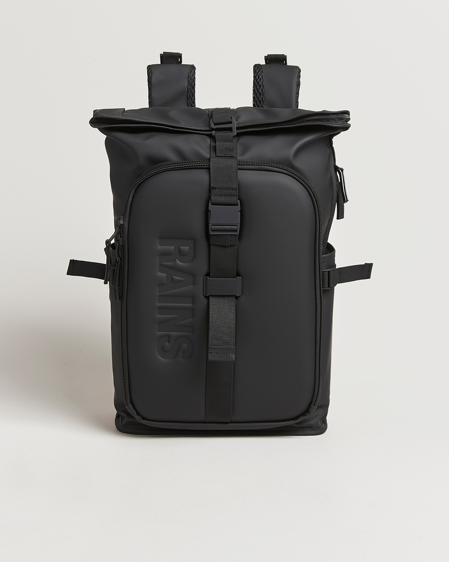 Uomini | RAINS Texel Moulded Backpack Black | RAINS | Texel Moulded Backpack Black