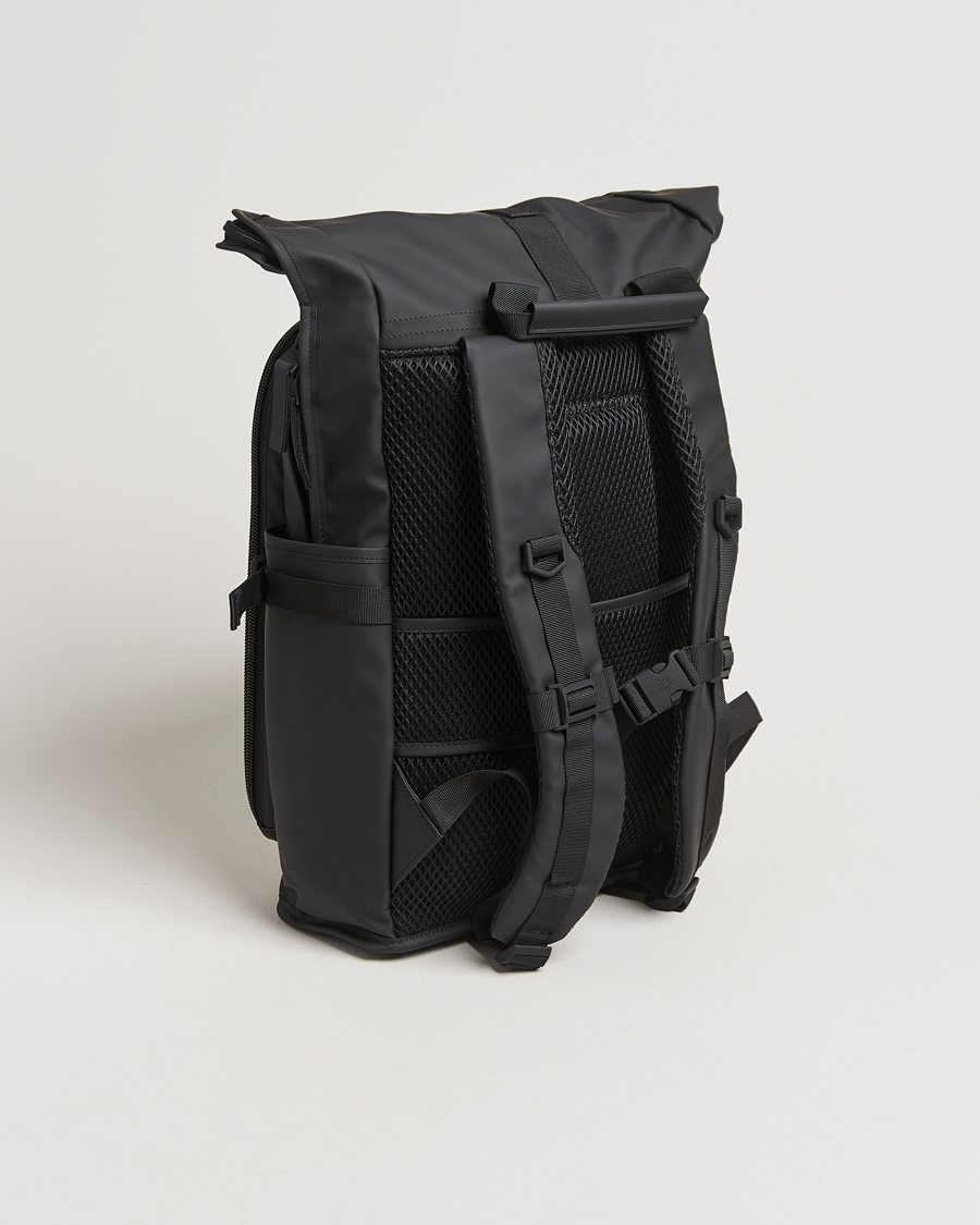 Uomini | RAINS Texel Moulded Backpack Black | RAINS | Texel Moulded Backpack Black