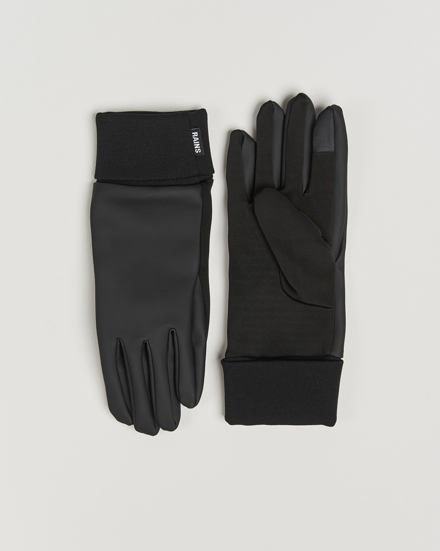 Uomini | RAINS Gloves Black | RAINS | Gloves Black