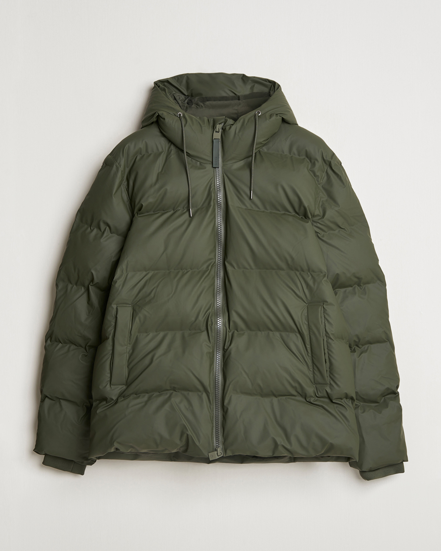 Uomini | Giacche | RAINS | Alta Puffer Jacket Green
