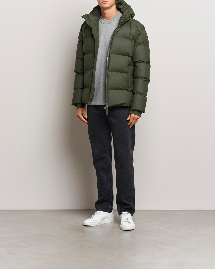 Uomini | Giacche | RAINS | Alta Puffer Jacket Green