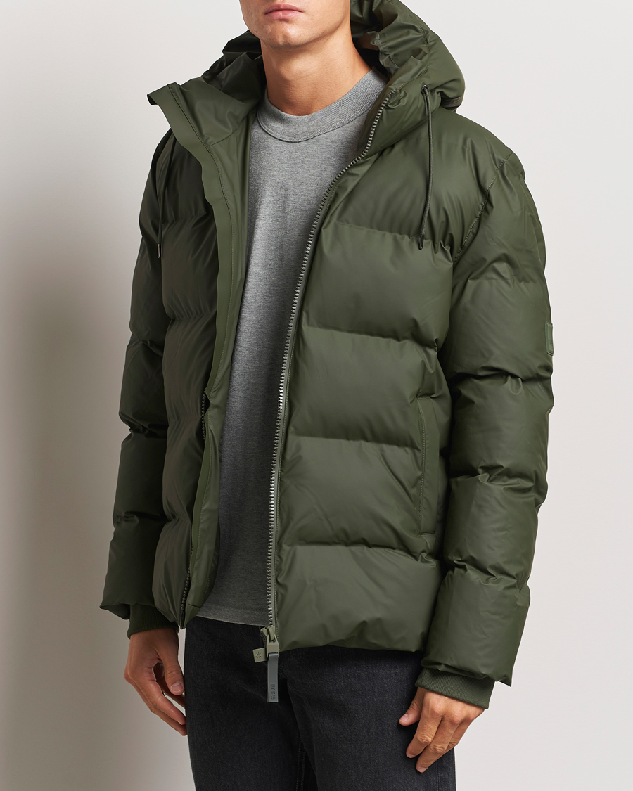 Uomini | Giacche | RAINS | Alta Puffer Jacket Green