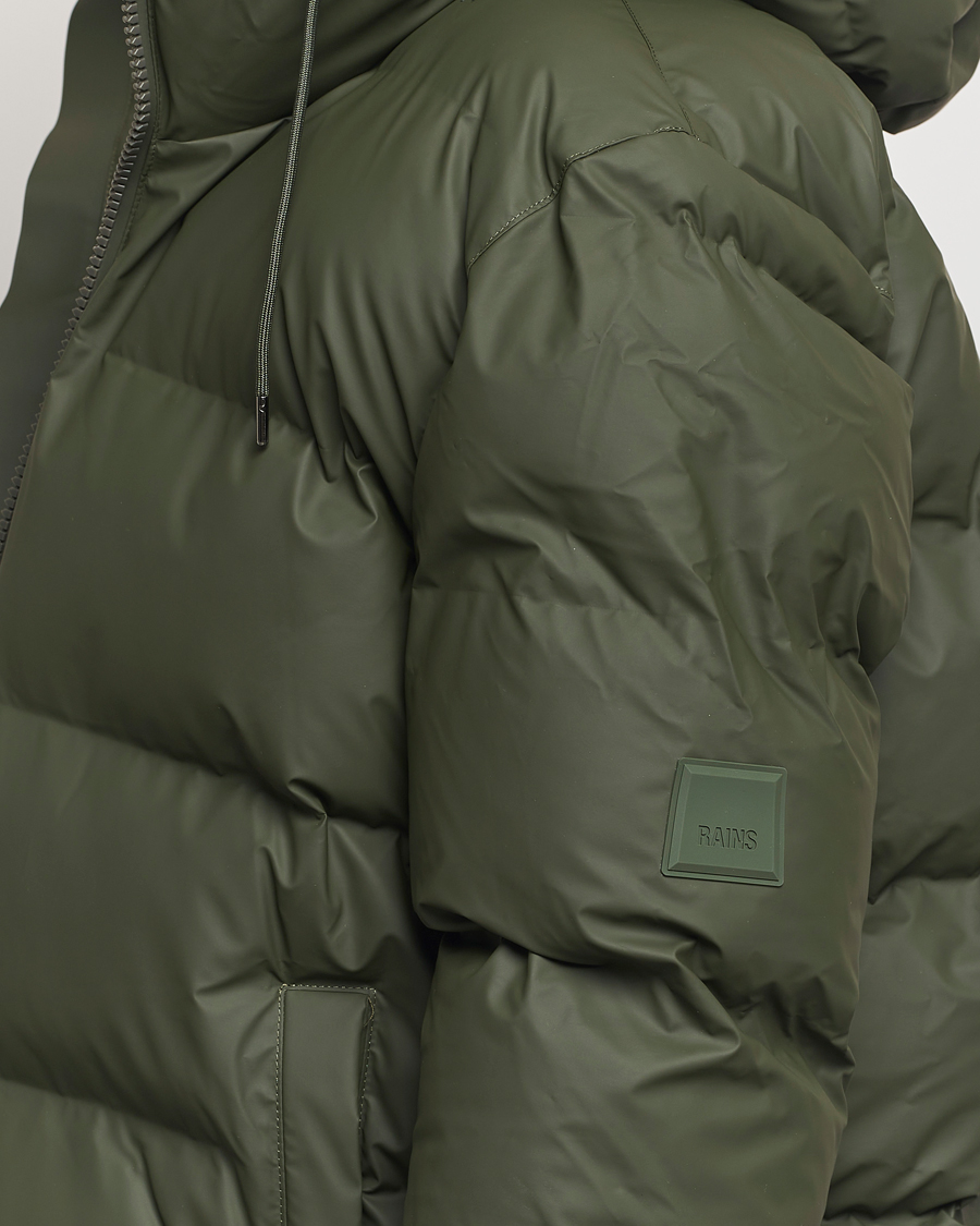 Uomini | Giacche | RAINS | Alta Puffer Jacket Green