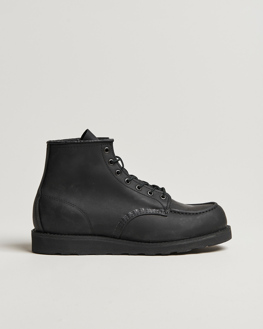 Uomini | Stivali | Red Wing Shoes | Moc Toe Boot Black Harness