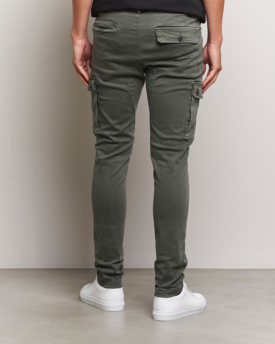 Uomini | Pantaloni | Replay | Jaan Hyperflex Cargo Pants Dark Green