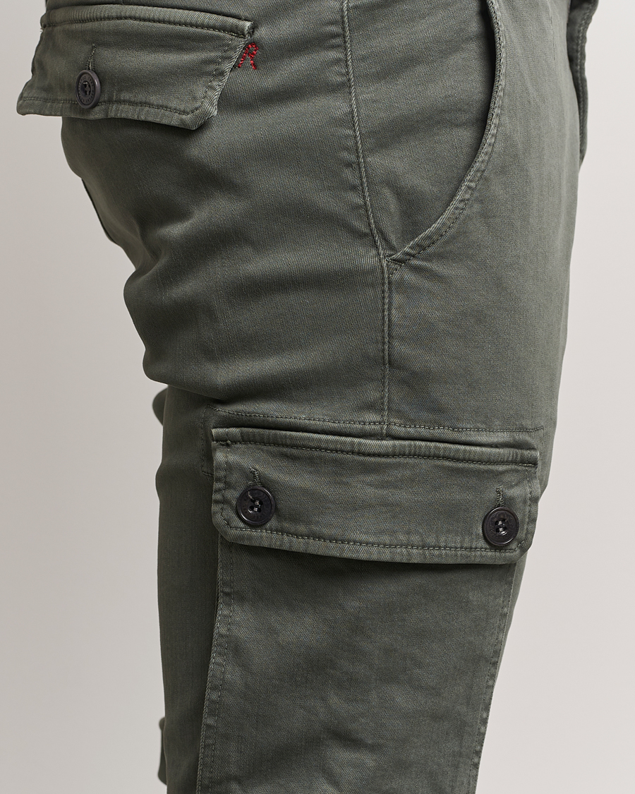 Uomini | Pantaloni | Replay | Jaan Hyperflex Cargo Pants Dark Green