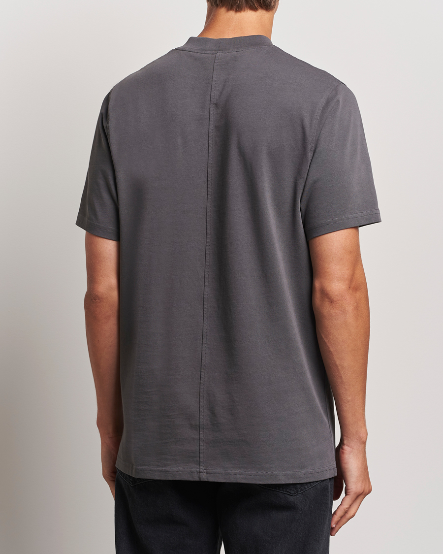 Uomini | T-shirt | Samsøe Samsøe | Norsbro Organic Cotton T-Shirt Volcanic Ash