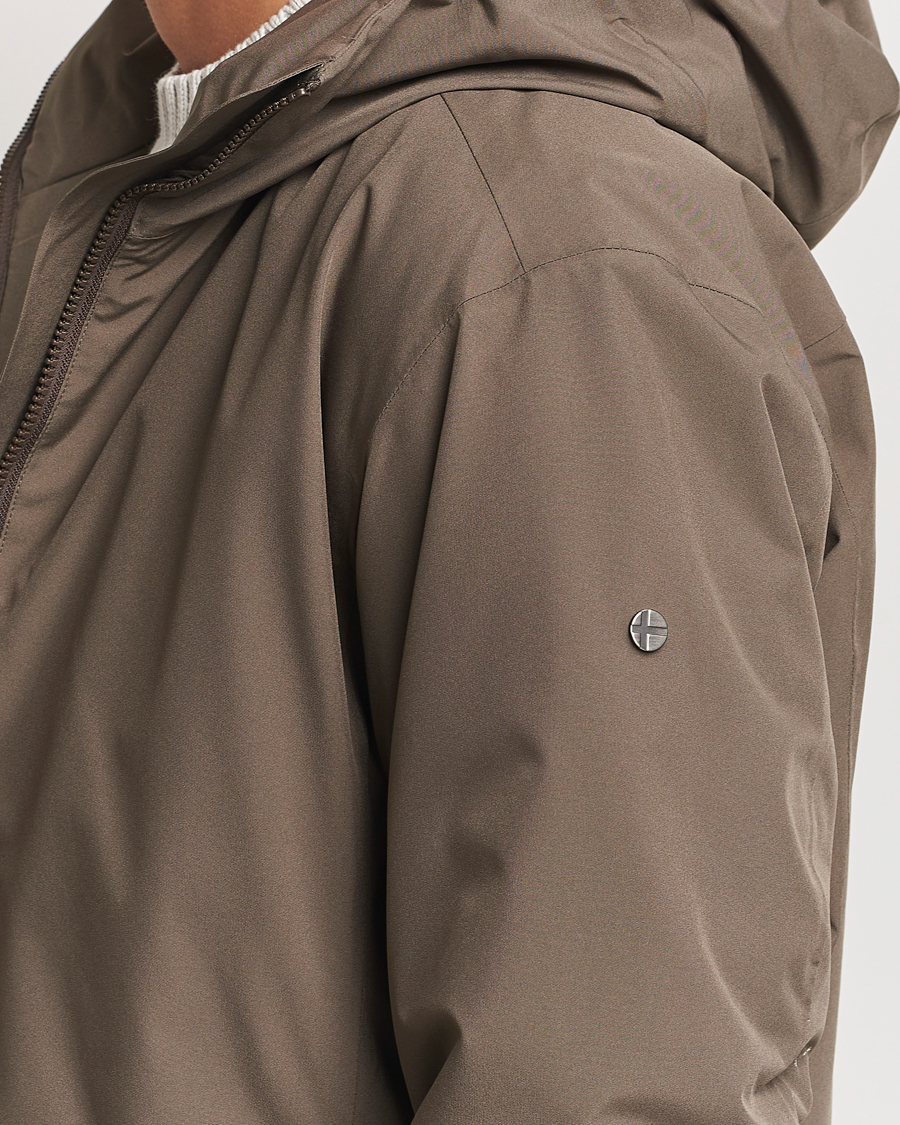 Uomini | Giacche | Scandinavian Edition | Nimbus Padded Hood Jacket Major Brown