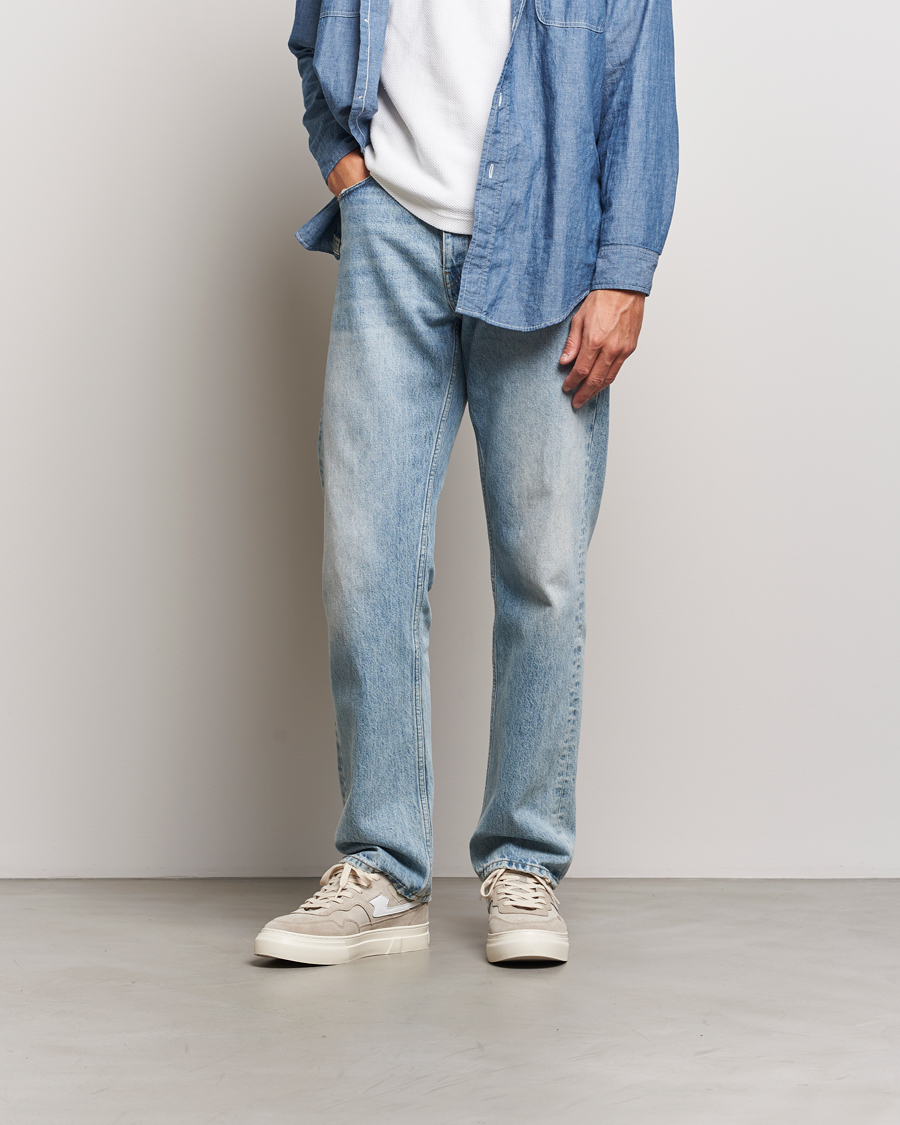 Uomini | Stepney Workers Club Pearl S-Strike Suede Sneaker Lt Grey/White | Stepney Workers Club | Pearl S-Strike Suede Sneaker Lt Grey/White