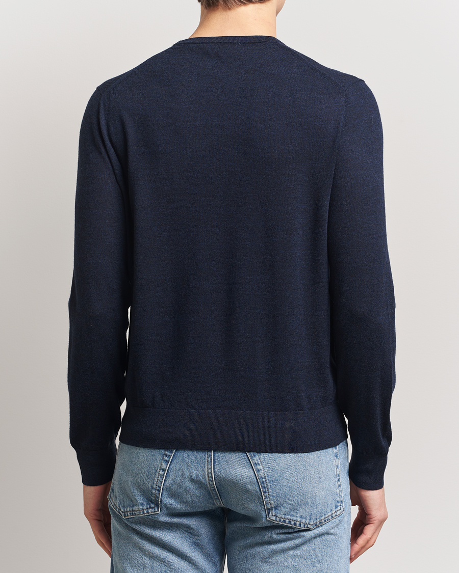 Uomini | Maglieria | Tiger of Sweden | Connor Crew Neck Pullover Light Ink